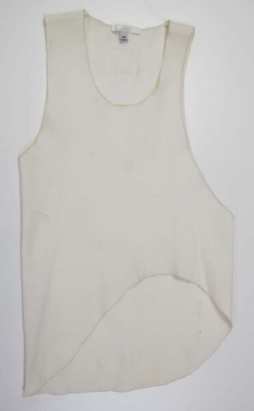 Ensemble, Helmut Lang (Austrian, born 1956), (a) synthetic; (b) cotton, synthetic; (c, e, f) leather, metal (d) synthetic, Austrian 