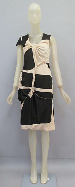 Dress, Helmut Lang (Austrian, born 1956), cotton, Austrian 