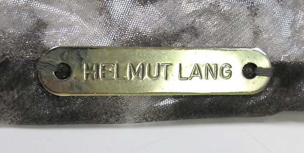 Dress, Helmut Lang (Austrian, born 1956), synthetic, Austrian