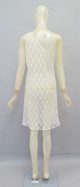 Dress, Helmut Lang (Austrian, born 1956), synthetic, Austrian