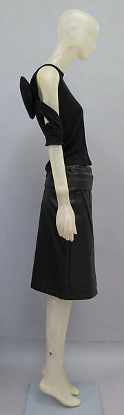 Ensemble, Helmut Lang (Austrian, born 1956), wool, silk, synthetic, Austrian