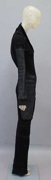 Suit, Helmut Lang (Austrian, born 1956), silk, cotton, Austrian