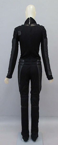 Suit, Helmut Lang (Austrian, born 1956), silk, cotton, Austrian