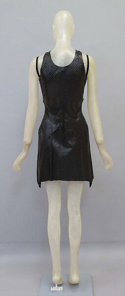 Ensemble, Helmut Lang (Austrian, born 1956), leather, Austrian