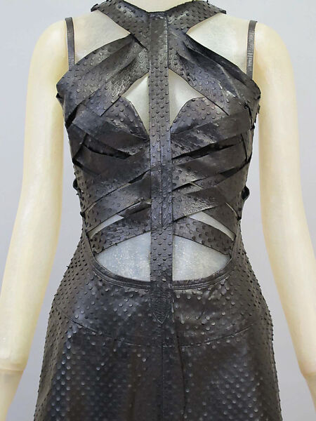 Ensemble, Helmut Lang (Austrian, born 1956), leather, Austrian