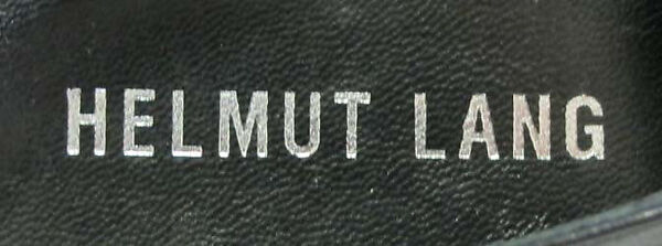 Ensemble, Helmut Lang (Austrian, born 1956), leather, Austrian