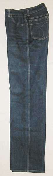 Jeans, Calvin Klein, Inc. (American, founded 1968), cotton, American 
