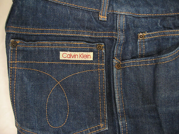 Jeans, Calvin Klein, Inc. (American, founded 1968), cotton, American