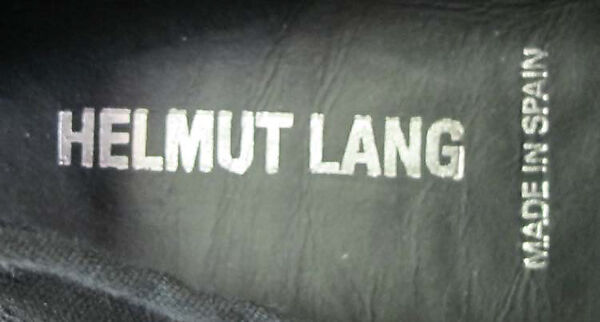 Ensemble, Helmut Lang (Austrian, born 1956), (a) cotton, synthetic; (b, c) cotton; (d, e) cotton, synthetic, rubber, Austrian