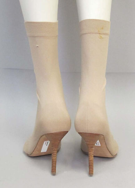 Shoes, Helmut Lang (Austrian, born 1956), synthetic, leather, Austrian