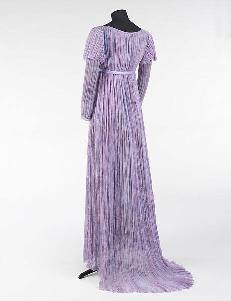 Evening dress, House of Givenchy (French, founded 1952), silk, French
