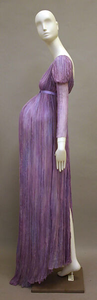 Evening dress, House of Givenchy (French, founded 1952), silk, French
