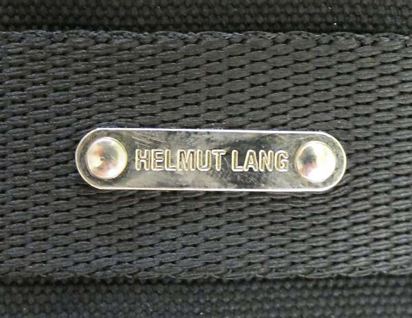 Purse, Helmut Lang (Austrian, born 1956), cotton, synthetic, metal, Austrian