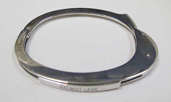 Bracelet, Helmut Lang (Austrian, born 1956), sterling silver, Austrian 