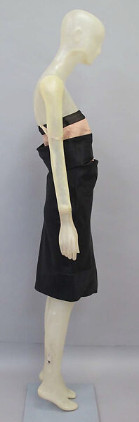 Dress, Helmut Lang (Austrian, born 1956), synthetic, silk, Austrian