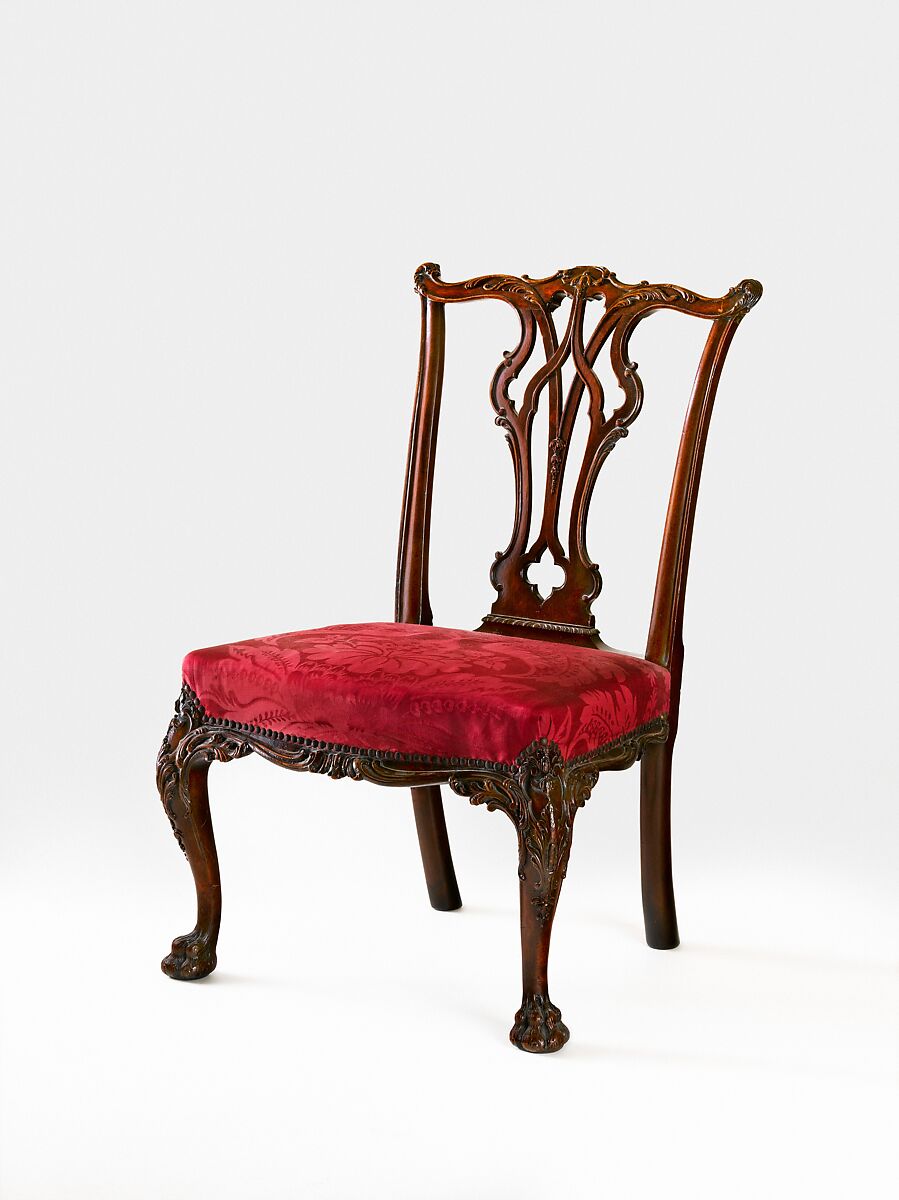 Side chair, Mahogany, American 