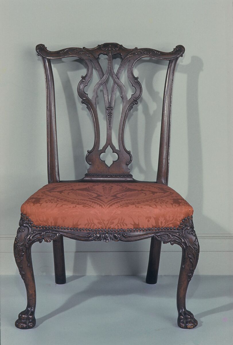 Side chair, Mahogany, American