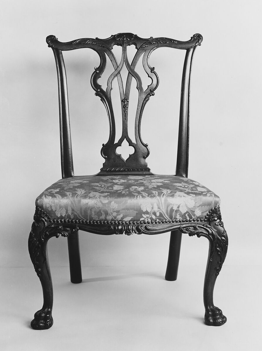 Side chair, Mahogany, American