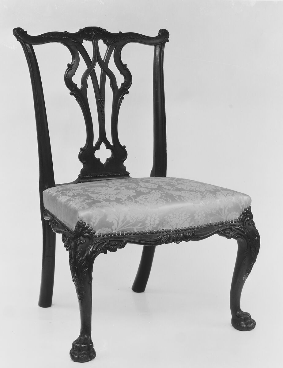 Side chair, Mahogany, American