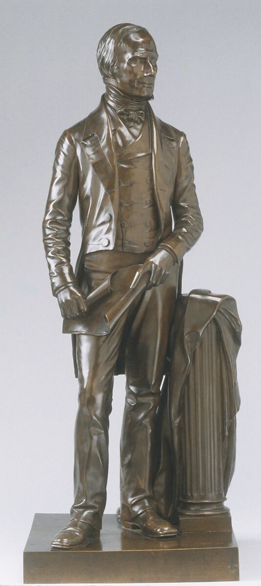 Henry Clay, Thomas Ball (American, Charlestown, Massachusetts 1819–1911 Montclair, New Jersey), Bronze, American 