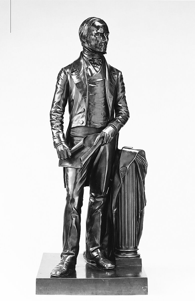 Henry Clay, Thomas Ball (American, Charlestown, Massachusetts 1819–1911 Montclair, New Jersey), Bronze, American