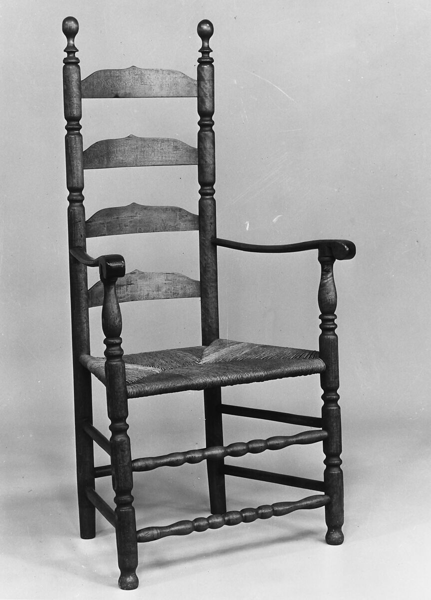 Armchair, Maple, cottonwood, American