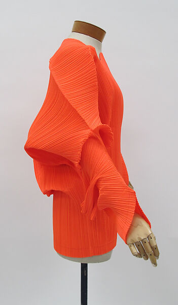 Shirt, Issey Miyake (Japanese, 1938–2022), polyester, Japanese