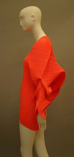 Shirt, Issey Miyake (Japanese, 1938–2022), polyester, Japanese