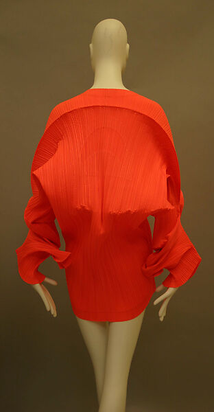 Shirt, Issey Miyake (Japanese, 1938–2022), polyester, Japanese