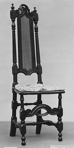 Cane side chair
