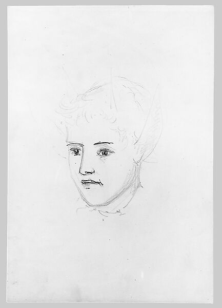 Gottlieb Feutz (from Switzerland 1870 Sketchbook), John Singer Sargent (American, Florence 1856–1925 London), Graphite on off-white wove paper, American