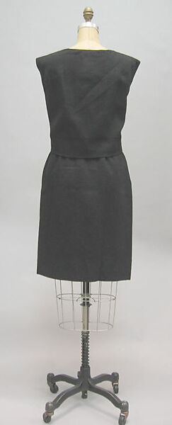 Dress, House of Givenchy (French, founded 1952), wool, French