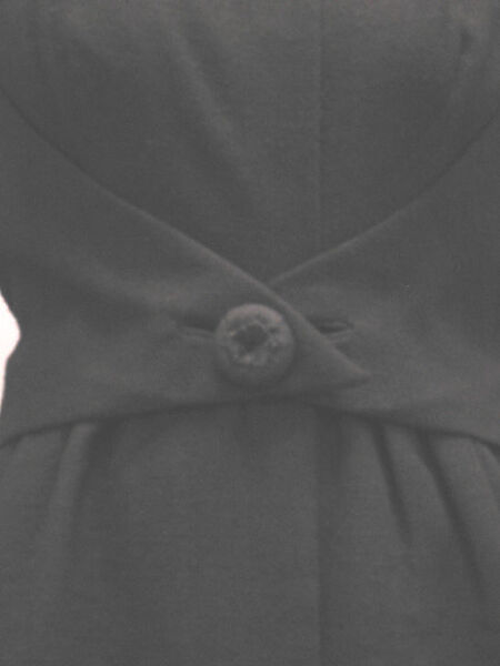 Dress, House of Givenchy (French, founded 1952), wool, French