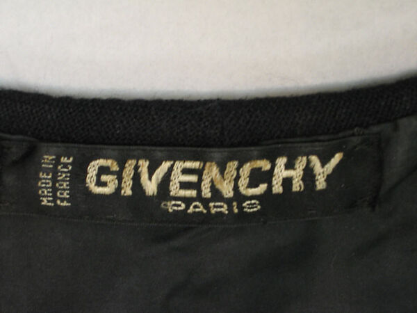 Dress, House of Givenchy (French, founded 1952), wool, French