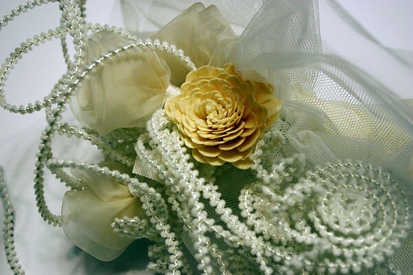 Accessory set, Yohji Yamamoto (Japanese, born Tokyo, 1943), silk, Japanese