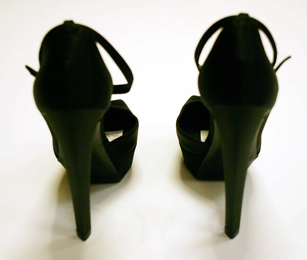 Pumps, Jil Sander (Italian, founded Germany, 1968), silk, German