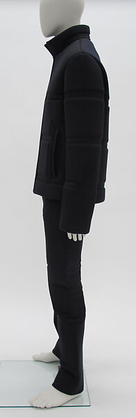 Ensemble, Calvin Klein, Inc. (American, founded 1968), wool, synthetic, silk, cotton, metal, American