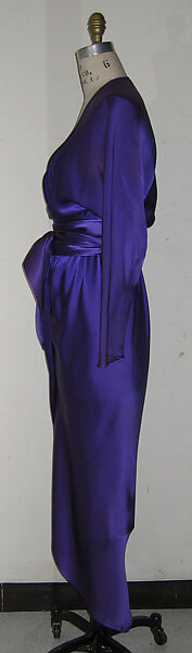 Dress, Halston (American, Des Moines, Iowa 1932–1990 San Francisco, California), silk, American