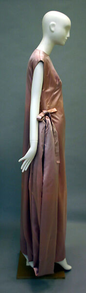 Evening dress, Madame Grès (Germaine Émilie Krebs) (French, Paris 1903–1993 Var region), silk, French
