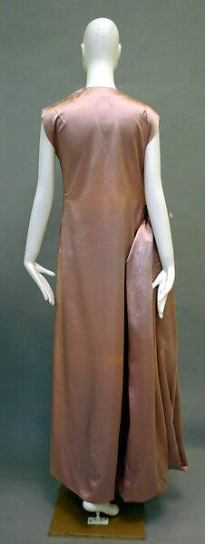 Evening dress, Madame Grès (Germaine Émilie Krebs) (French, Paris 1903–1993 Var region), silk, French