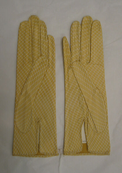 Gloves, Hermès (French, founded 1837), leather, French