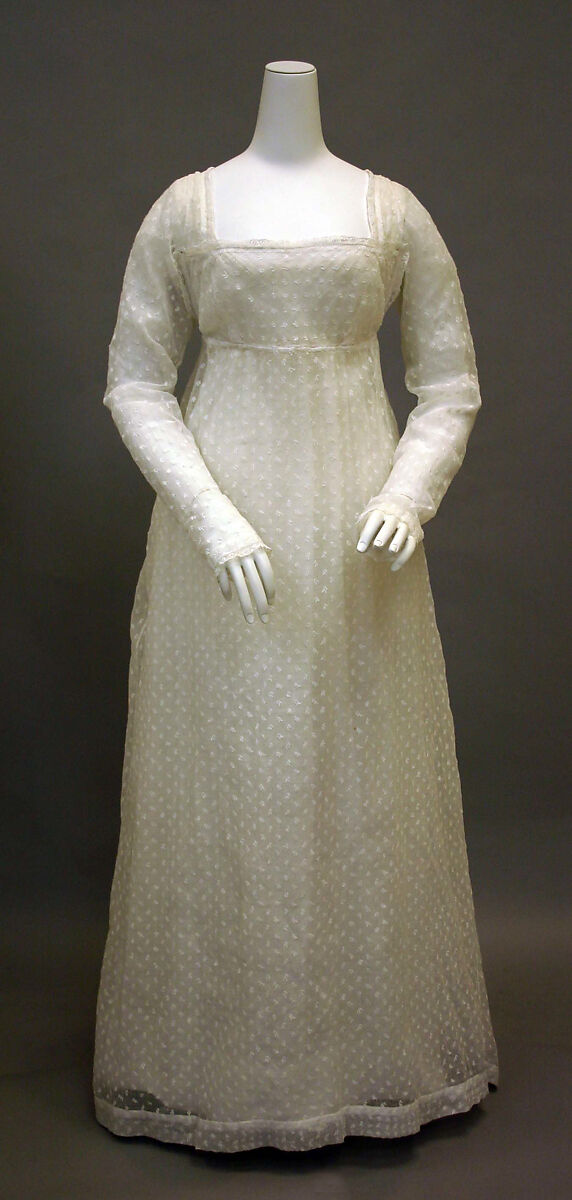 Dress, cotton, French 