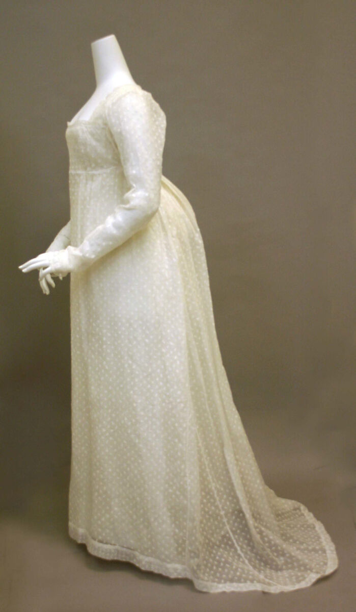 Dress, cotton, French