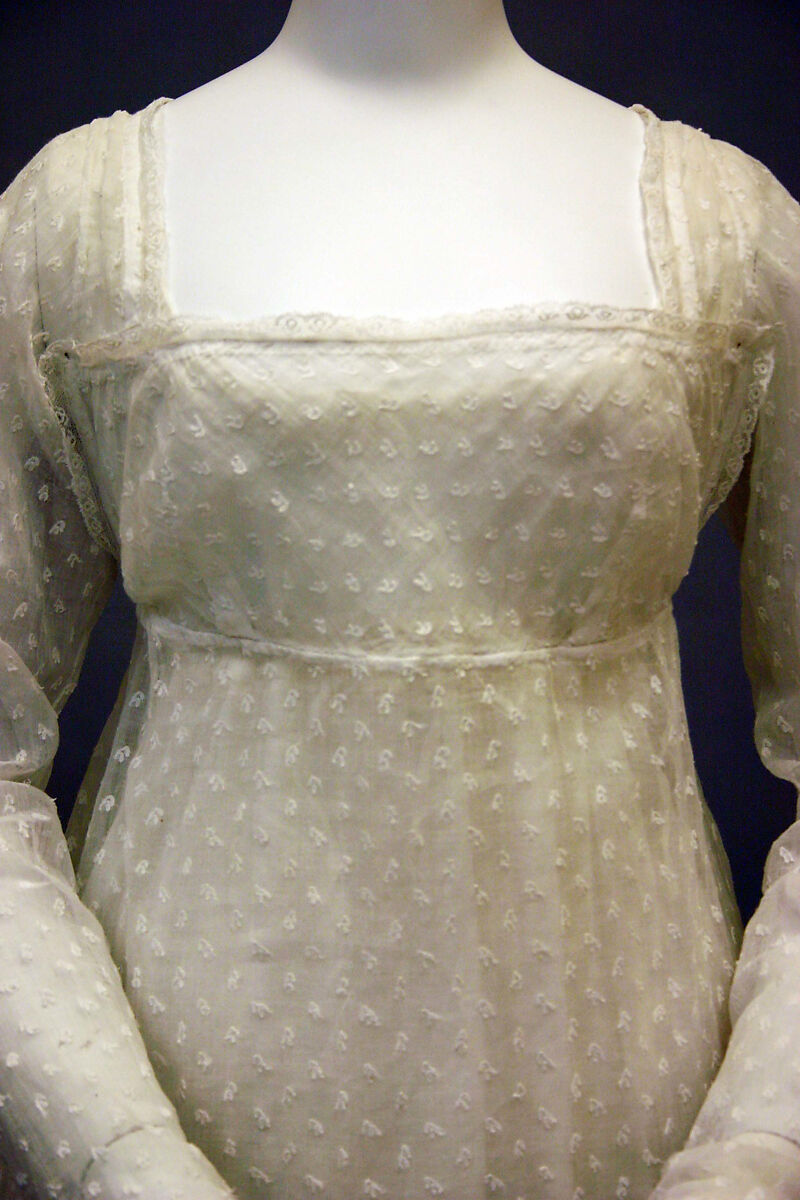 Dress, cotton, French