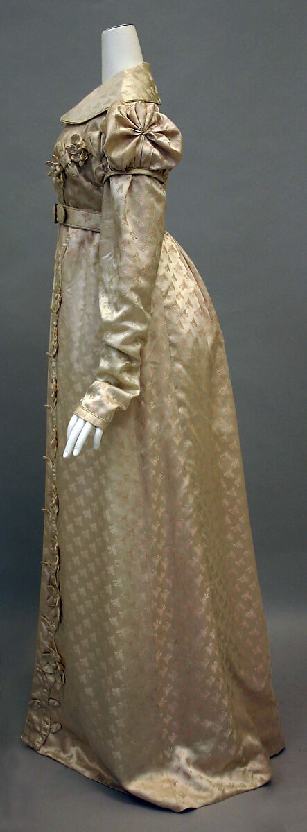 Redingote, silk, French