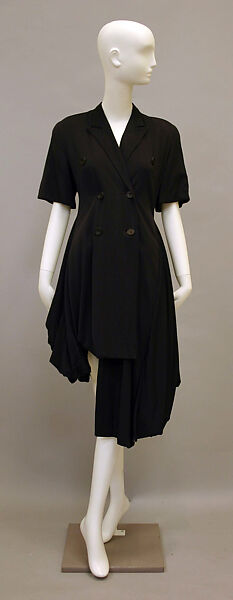 Coatdress, John Galliano (British, born Gibraltar, 1960), silk or wool, French 