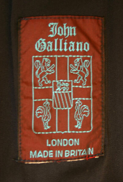 Coatdress, John Galliano (founded 1984), silk or wool, French