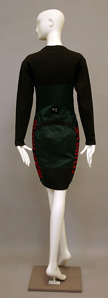 Dress, Jean Paul Gaultier (French, born 1952), cotton, synthetic, French