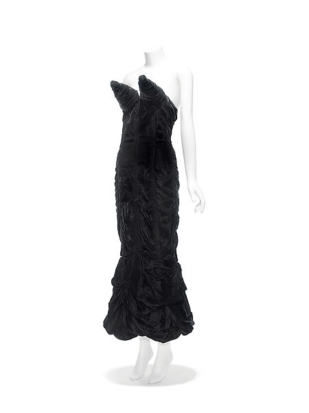 Evening dress, Jean Paul Gaultier (French, born 1952), silk, French