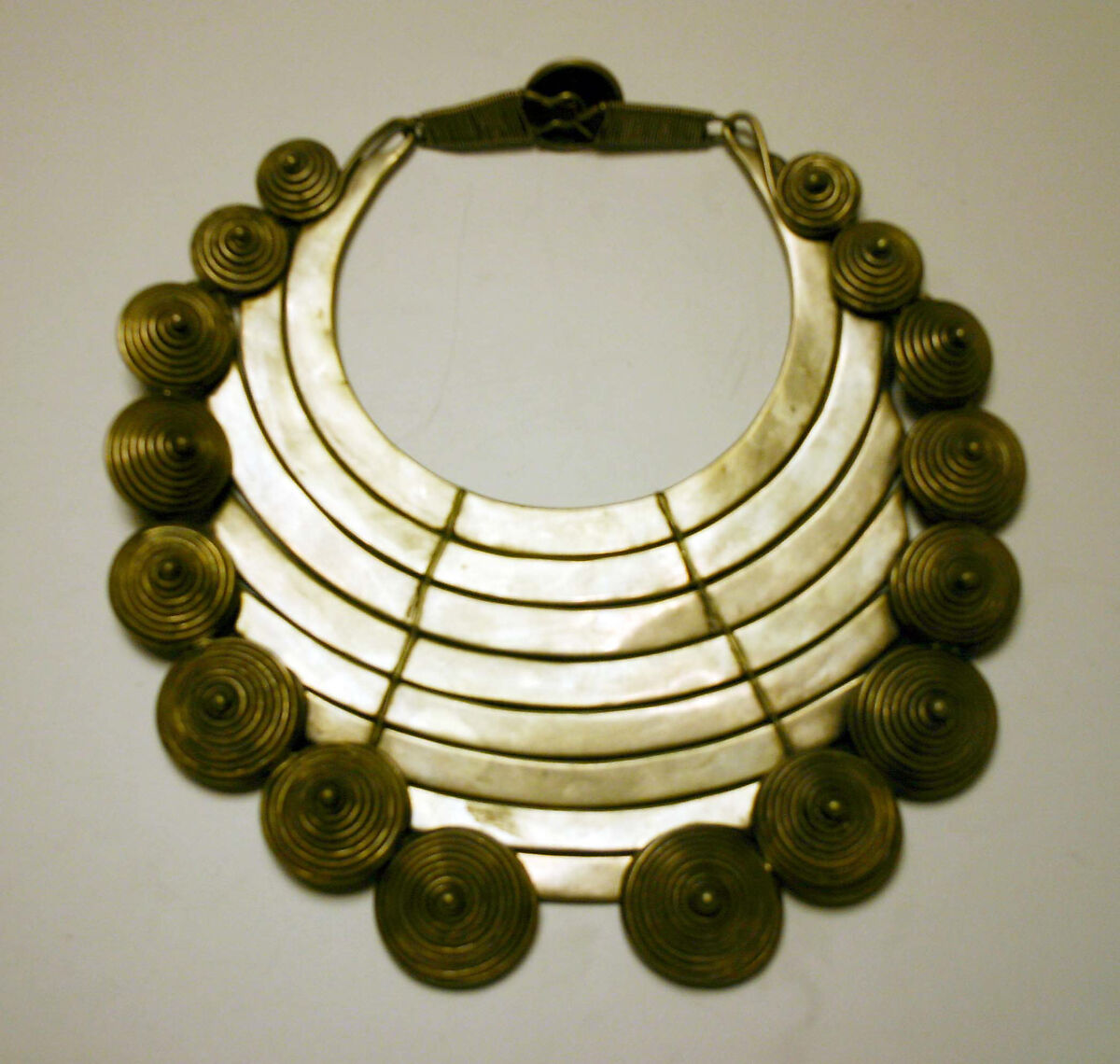 Necklace, Silver, China (Miao) 